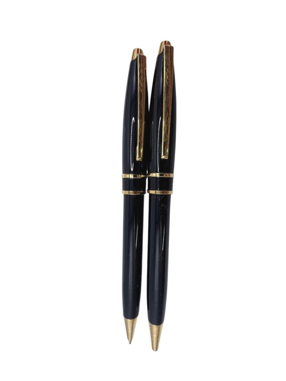 Cross Arcadia Classic Century Pen Mechanical Pencil Blue Lacquer Black Gold Ball
